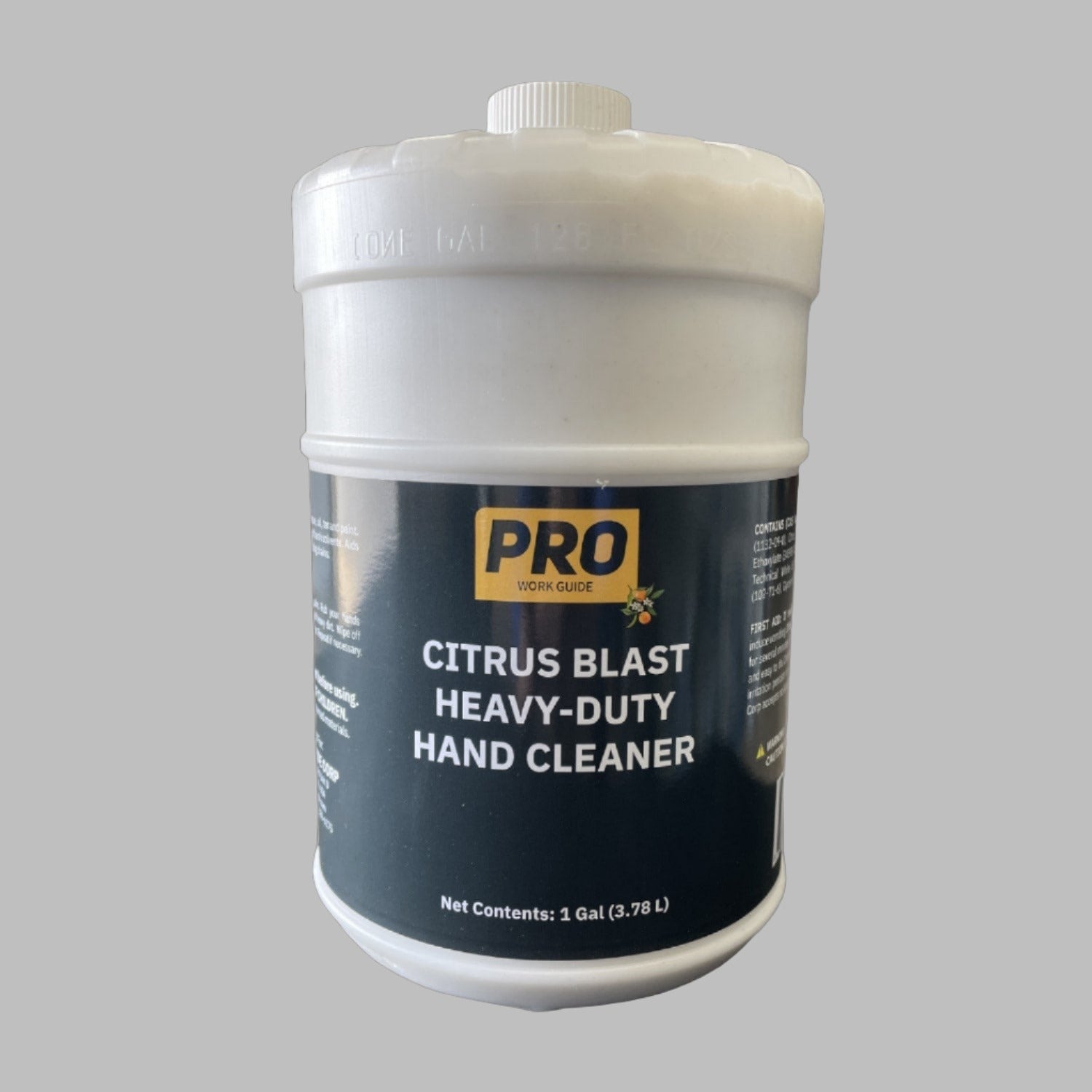 1 Gallon Pro Work Guide Citrus Blast Heavy Duty Hand Cleaner