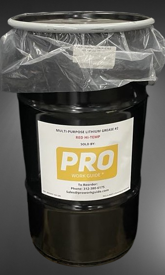 Red Grease 120LBS keg | High Temperature Lithium #2